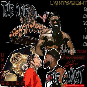 The one vs the Ghost HOODIE ( dm me for different color )