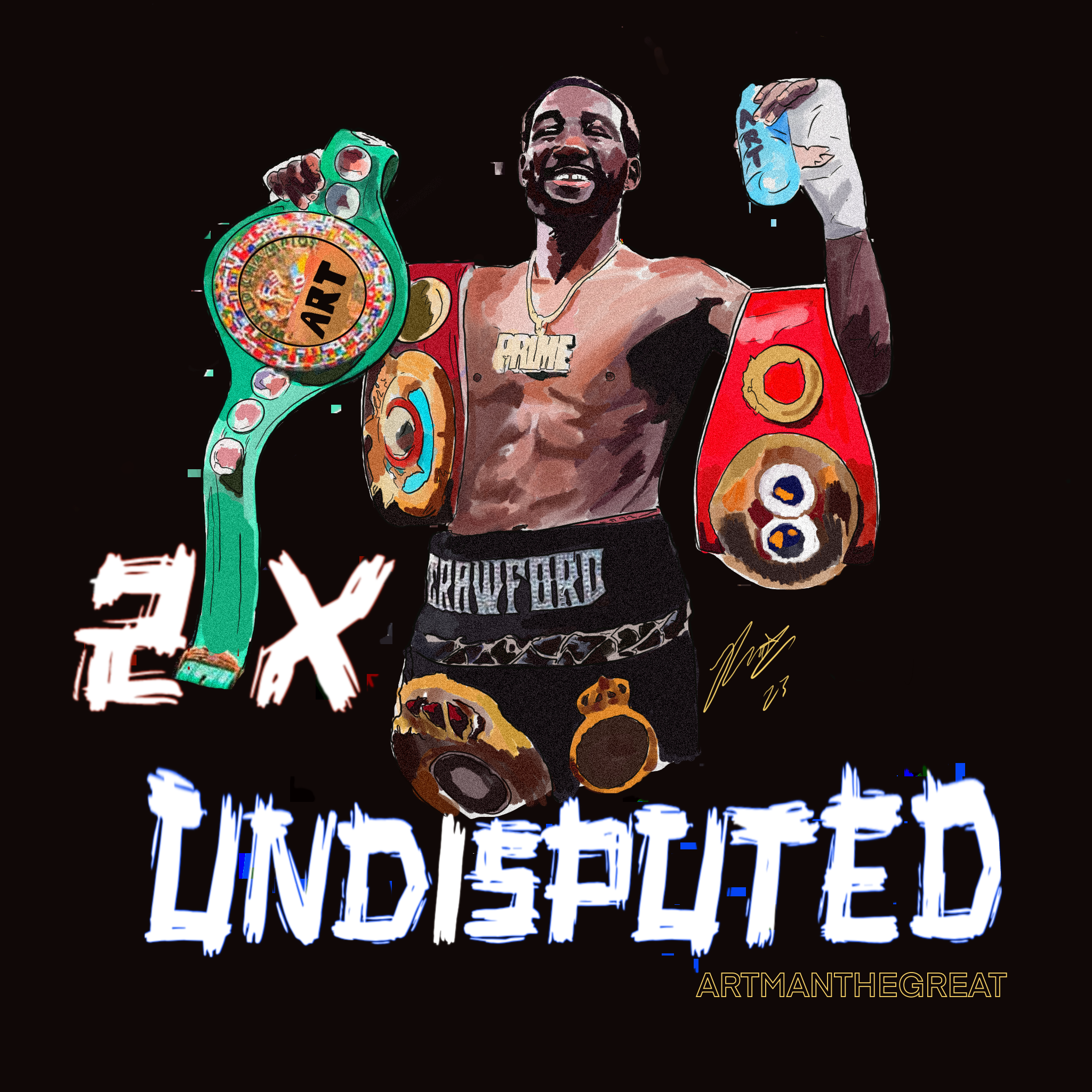 2x undisputed blk shirt