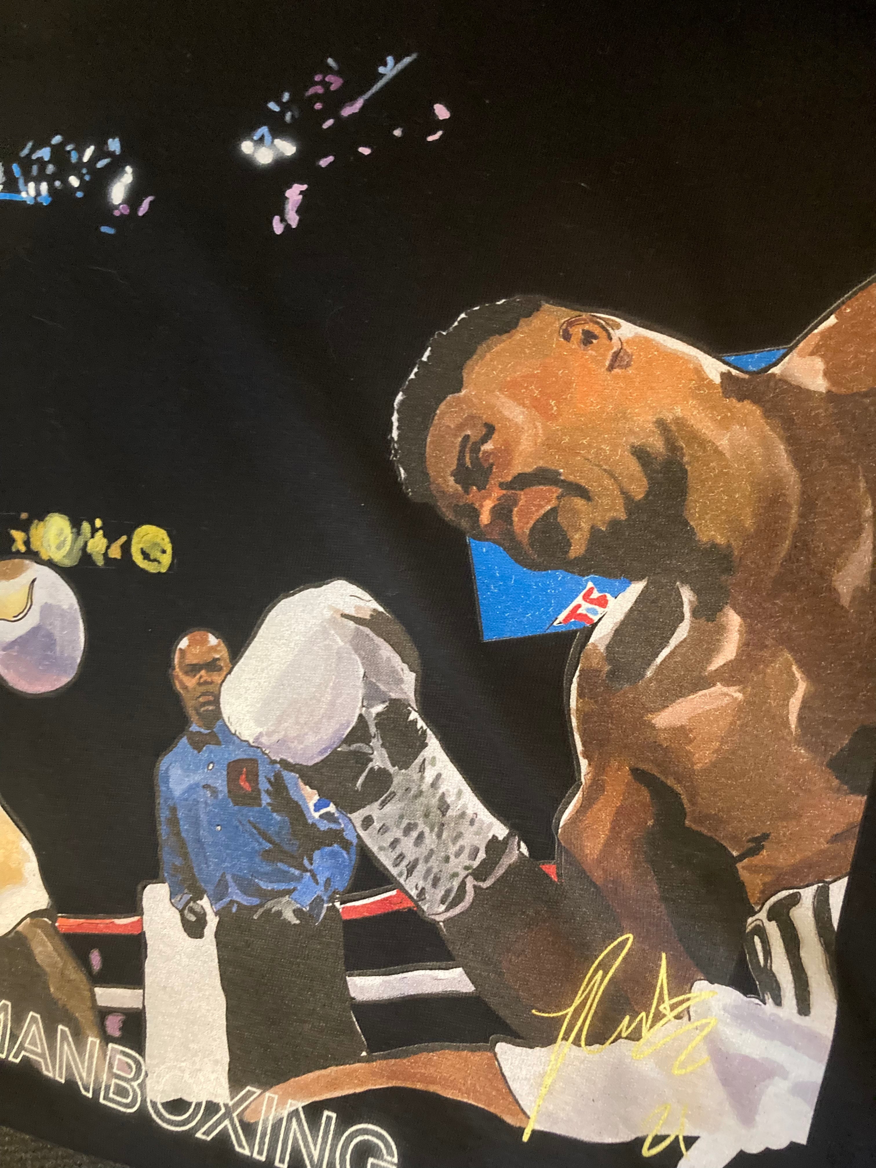 The king vs King Kong   ( blk shirt )