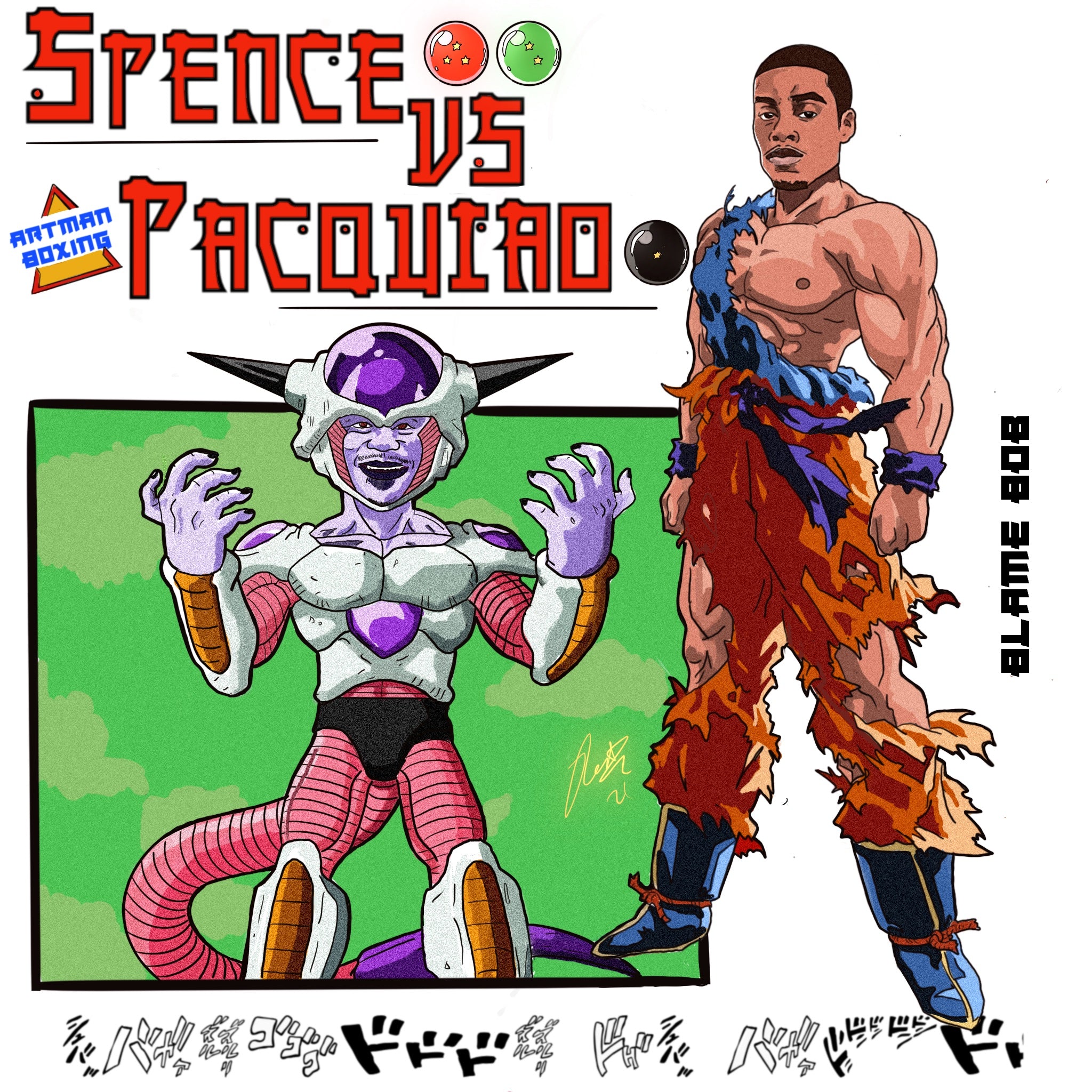 Spence vs Pacquiao DBZ