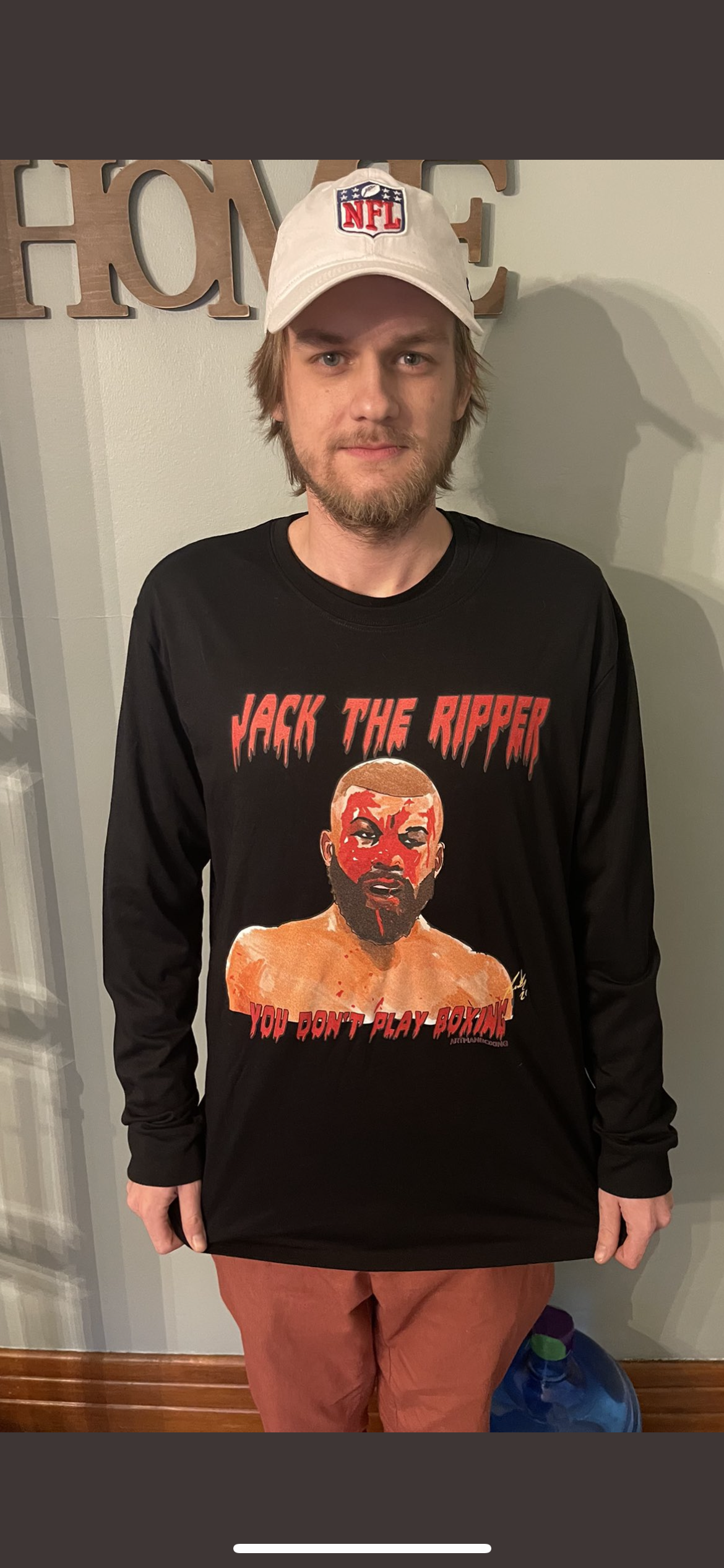 You don’t play boxing (Blk long sleeve)