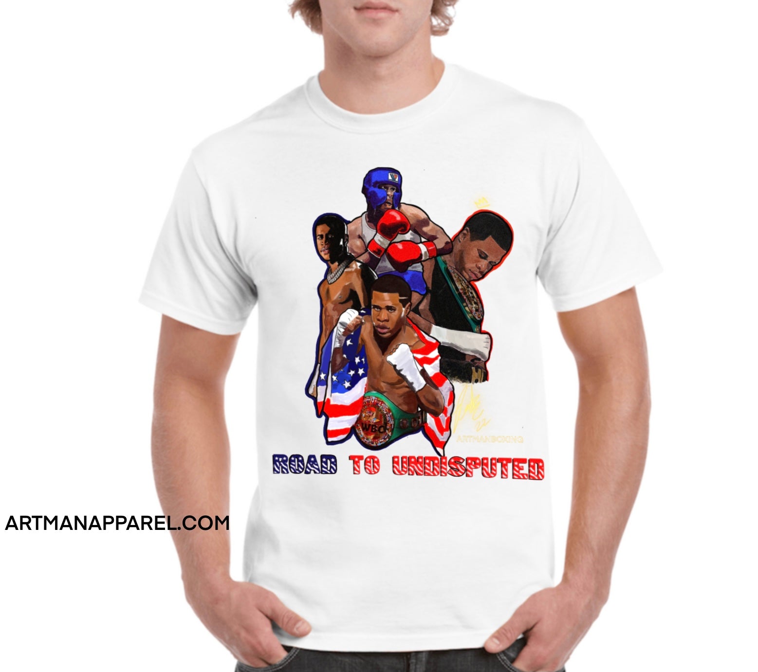 The “American Dream “ white shirt