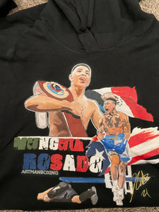 Mungia vs rosado dog fight Blk hoodie